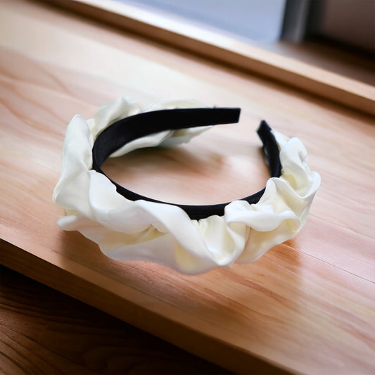 White Stain Headband