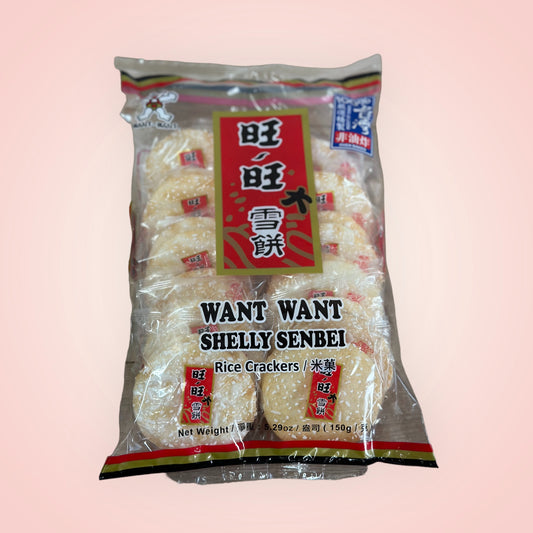 Want Want Shelly Senbei Rice Cracker 150g